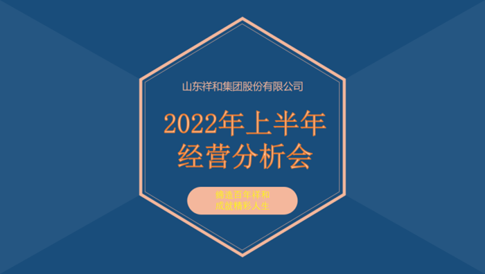 完美电竞官方网站集团召开2022年上半年经营分析会